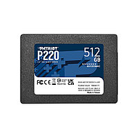 Твердотельный накопитель SSD Patriot P220 512GB SATA III P220S512G25