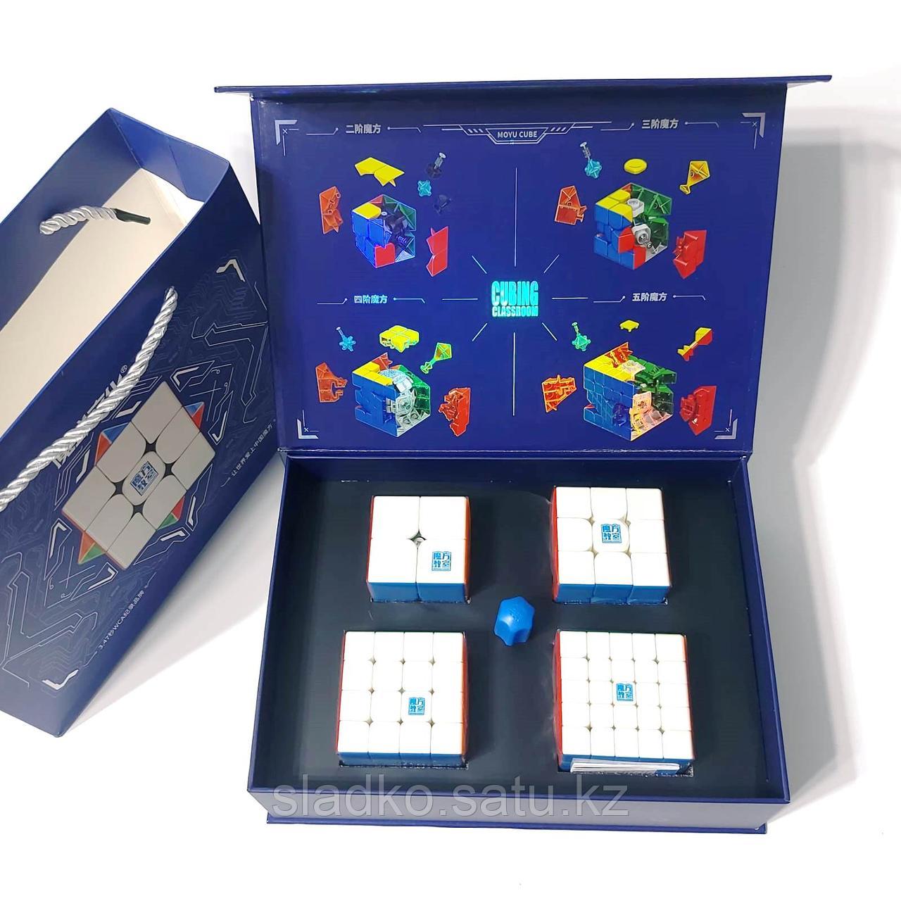 MoYu MoFangJiaoShi MeiLong Magnetic Gift Box (Lux) 2х2 3х3 4х4 5х5