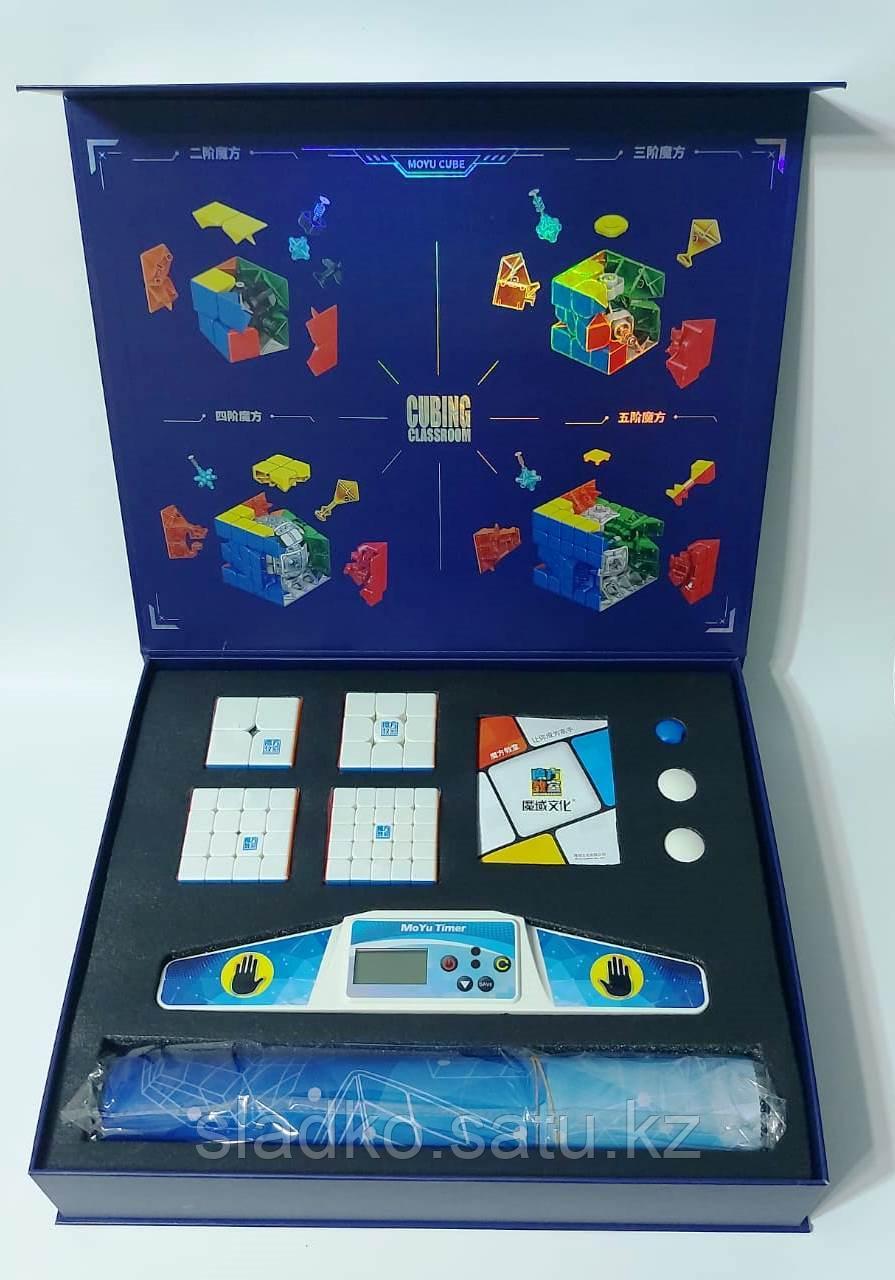 MoYu MoFangJiaoShi MeiLong Magnetic Gift Box (Lux) 2х2 3х3 4х4 5х5 Mat +Timer