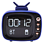 Портативная колонка c часами и будильником LZ-E29 (черный, синий), фото 3