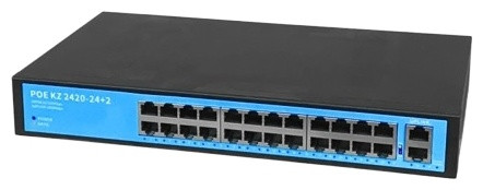 Коммутатор POE 24+2 port gigabit poe switch - фото 1 - id-p116376403