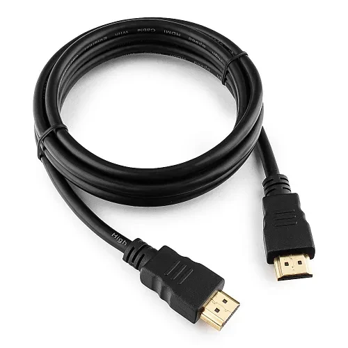 Кабель HDMI Cablexpert CC-HDMI4-6  1.8м  v2.0  19M/19M  черный  позол.разъемы  экран  пакет CC-HDMI4-6