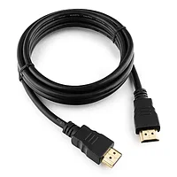 Кабель HDMI Cablexpert CC-HDMI4-6 1.8м v2.0 19M/19M черный позол.разъемы экран пакет CC-HDMI4-6