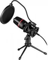 Игровой стрим микрофон Defender Forte GMC 300 черный 64630