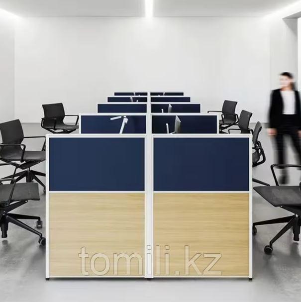 Рабочие столы с высокими перегородками для Call-центра - фото 2 - id-p116377520