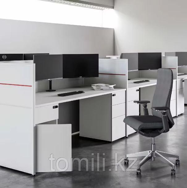 Рабочие столы с высокими перегородками для Call-центра - фото 6 - id-p116377520