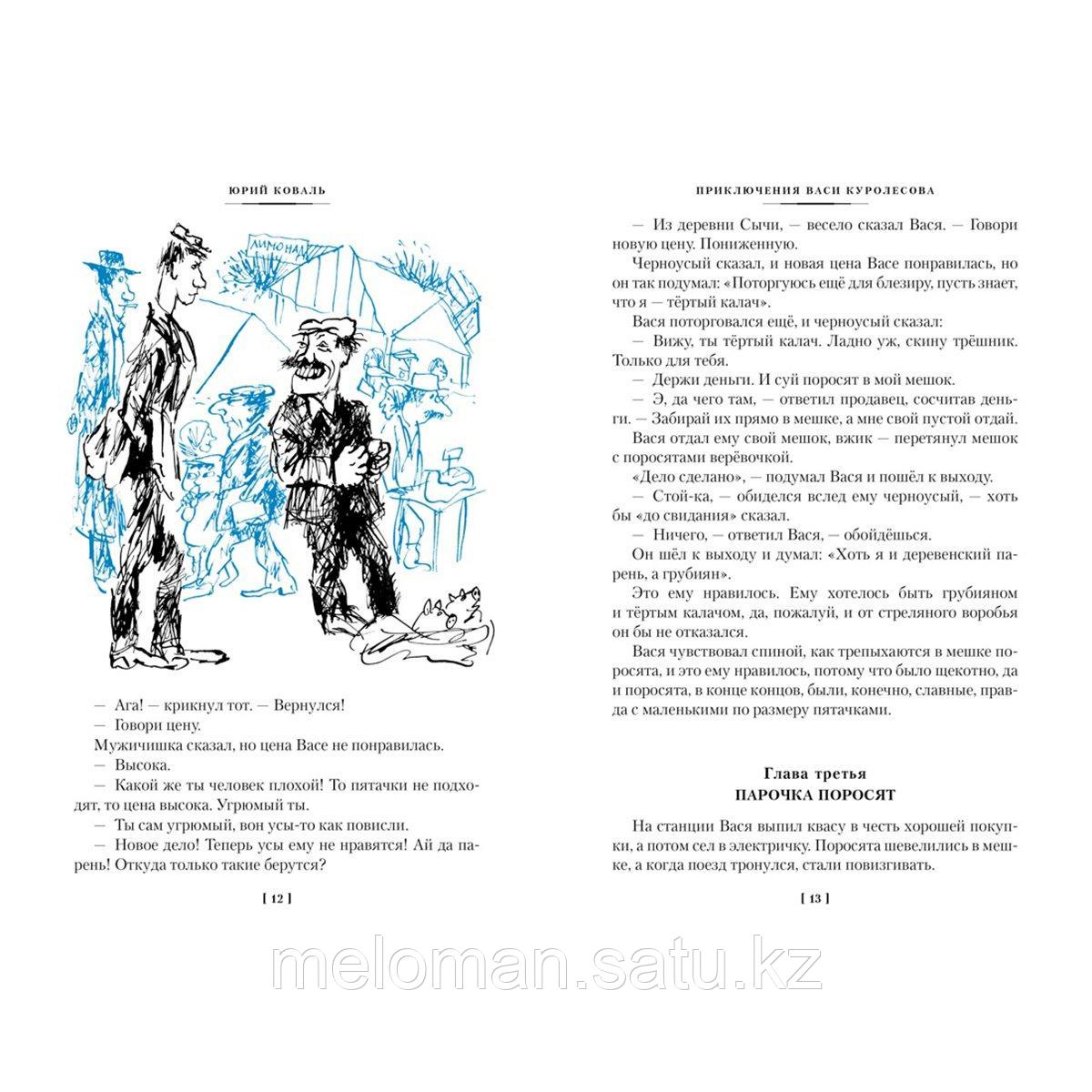 Коваль Ю. И.: Приключения Васи Куролесова. Недопёсок (илл. Г. Калиновский, Ю. Коваль, Р. Варшамов) - фото 6 - id-p116377762