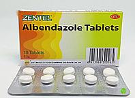 Паразиттерге қарсы таблеткалар - Albendazole Tablets 10 таблетка