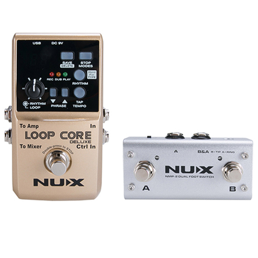 Педаль эффектов Nux Loop Core Deluxe Bundle - фото 1 - id-p116378090