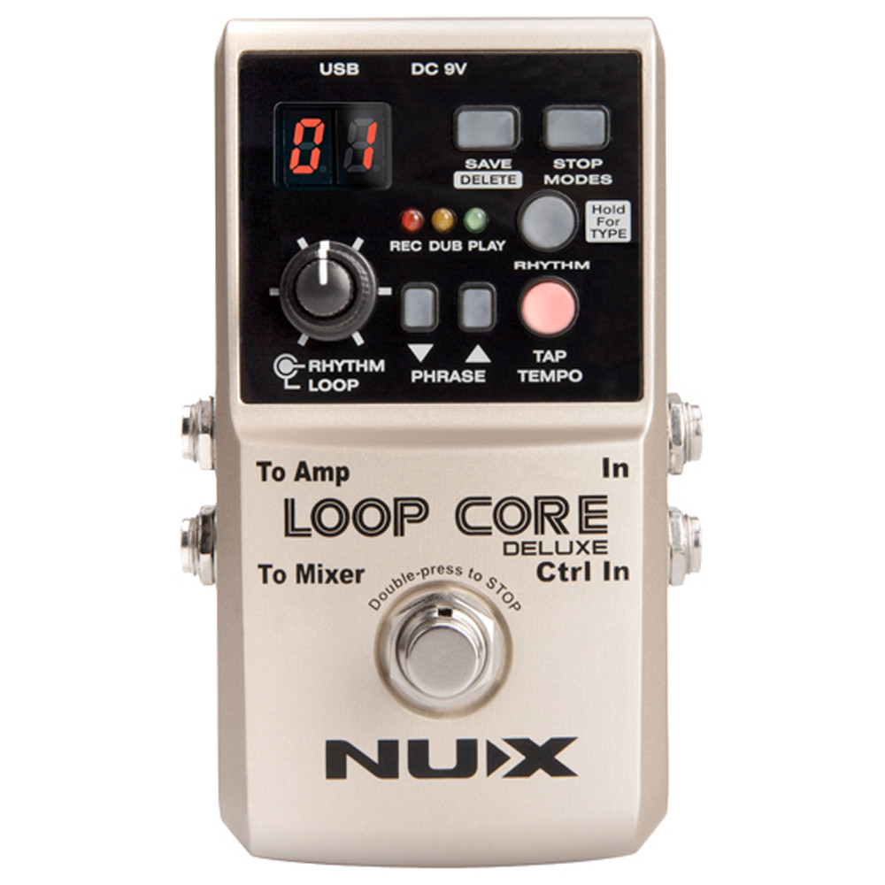 Педаль эффектов Nux Loop Core Deluxe Bundle - фото 2 - id-p116378090