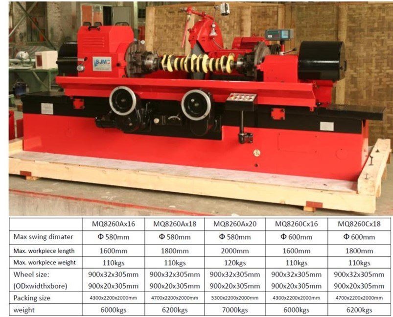 Станок для шлифовки коленчатых валов mq8260B/2000