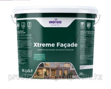 Краска Xtreme Facade силикон-акриловая атмосферостойкая для фасадов 15кг - фото 2 - id-p116378569