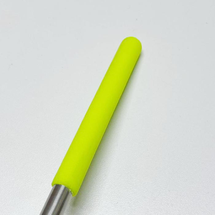 Детский сачок для ловли телескопический с металлической выдвижной ручкой 36-84 см ярко зеленый - фото 2 - id-p116378635