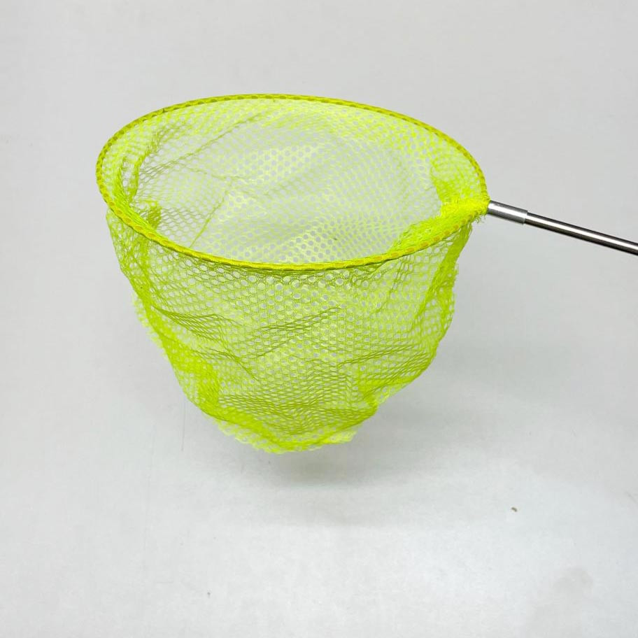 Детский сачок для ловли телескопический с металлической выдвижной ручкой 36-84 см ярко зеленый - фото 3 - id-p116378635