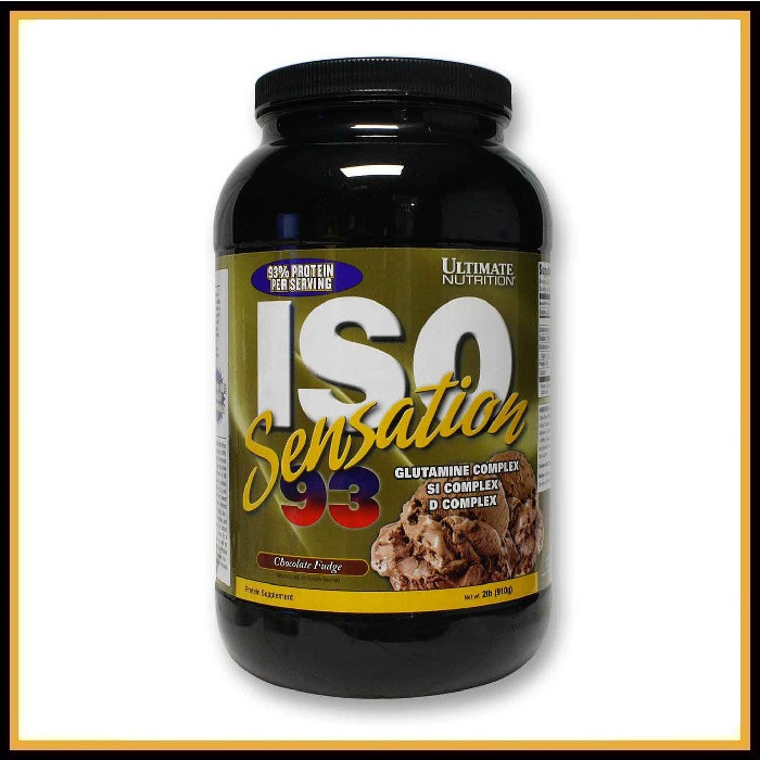 Ultimate Nutrition ISO Sensation 909гр (Шоколад) - фото 1 - id-p116379239