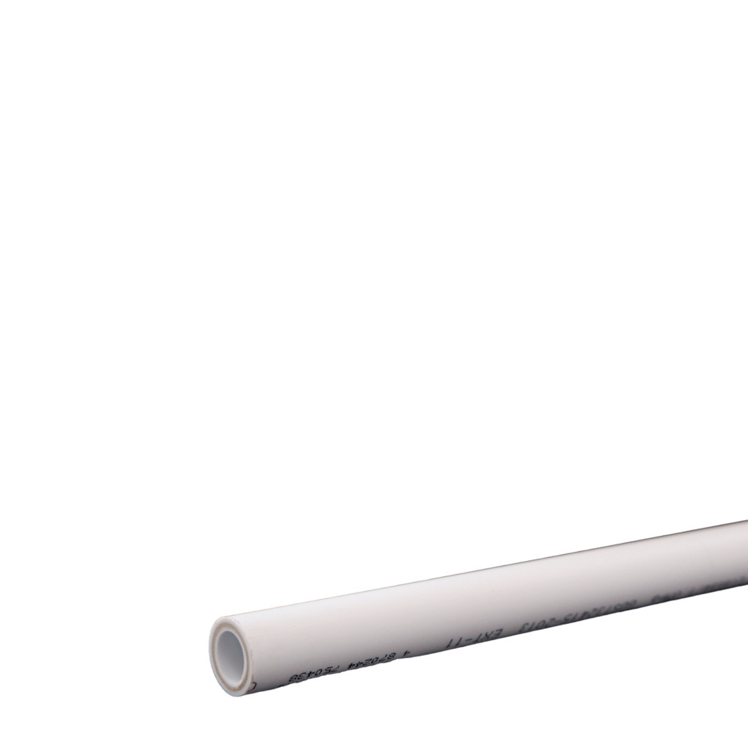 Труба со стекловолокном ППР 20х3,4 мм Белая Deniz - фото 2 - id-p116379392