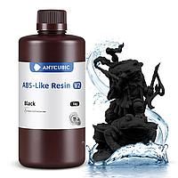 Anycubic ABS-Like Resin V2 (Водосмываемая смола) Black 1 Kg