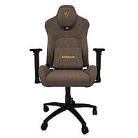 Кресло игровое Gamdias ZELUS M3 Weave, коричневый, ткань, 140 кг, 3D, 90°-150°, крестовина металл