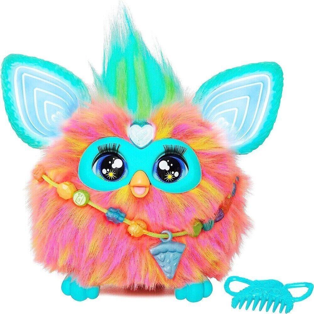 Furby Интерактивная игрушка  коралл, фото 1