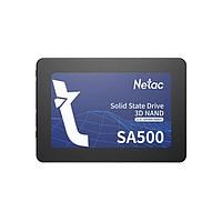 Твердотельный накопитель SSD 128Gb, SATA 6 Gb-s, Netac SA500, 2.5*, 3D TLC, 500R-400W