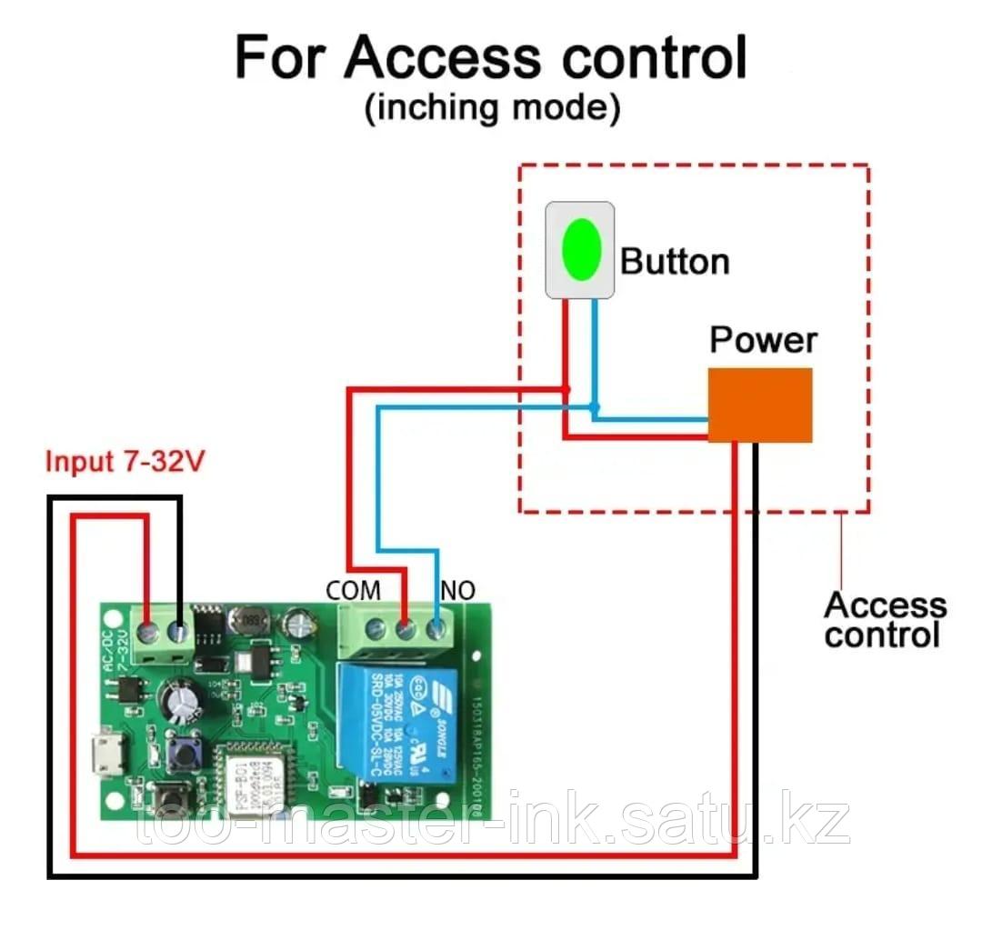 Реле включения-выключения 5-32V/10A (RF433+Wi-Fi, работа по расписанию, по циклу, ручное управление) - фото 6 - id-p115990977