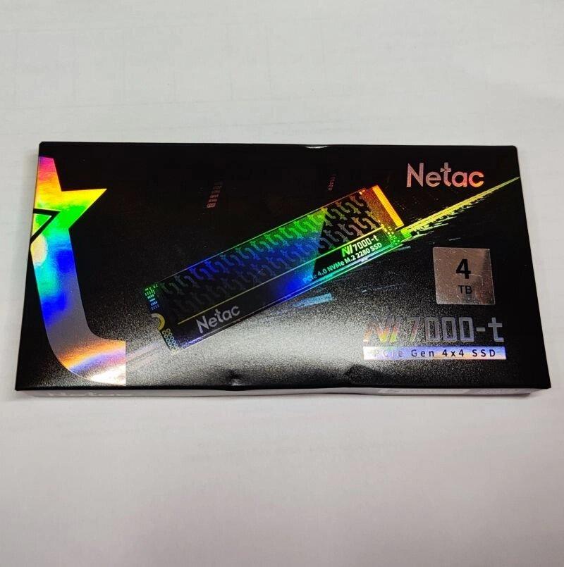 Накопитель SSD Netac PCLe 4.0 NV7000-t, M. 2 2280 NVMe, 4 ТБ - фото 5 - id-p116134502