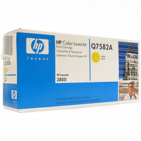 HP 503A, Оригинальный лазерный картридж HP LaserJet, Желтый лазерный картридж (Q7582A)