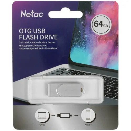 Netac U785C [NT03U785C-064G-30PN] usb флешка (flash) (NT03U785C-064G-30PN) - фото 1 - id-p116402648