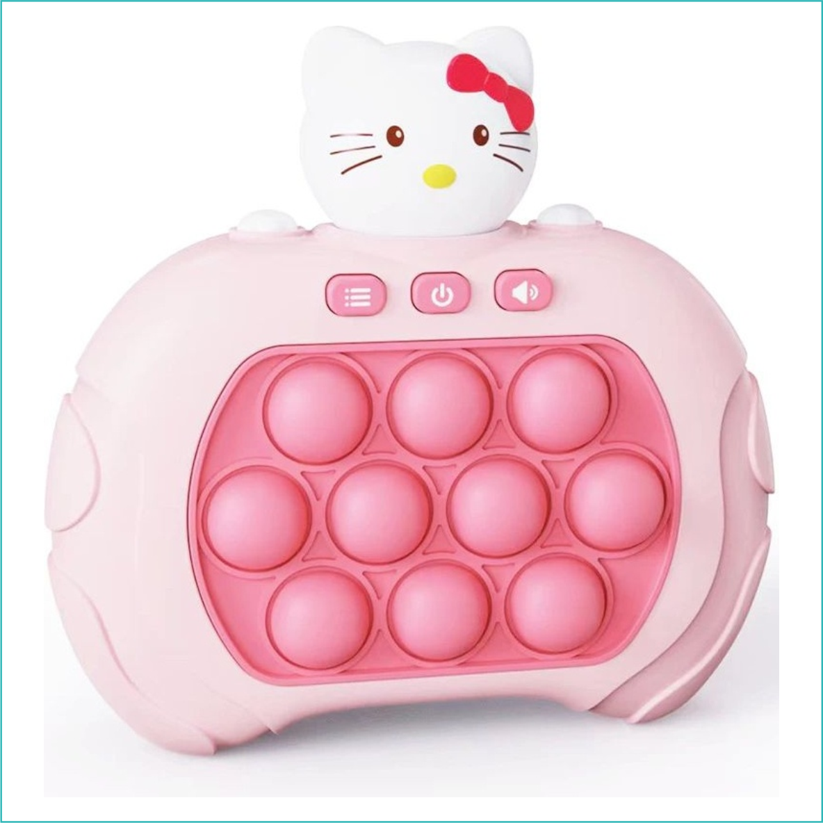 Электронный антистресс "POP IT - Hello Kitty" (ПОП ИТ Хеллоу Китти) - фото 1 - id-p116402554
