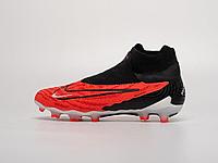 Футбольная обувь Nike Gripknit Phantom GX Elite FG 39/Красный