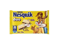 Шоколад белый и молочный Nesquik DUO 70гр