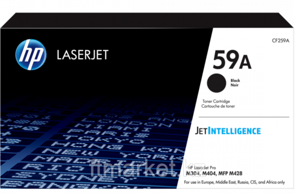 Картридж HP 59A Black LaserJet Toner Cartridge для HP LJ Pro M404, MFP M430 / HP LJ Ent M406, MFP M428, фото 1