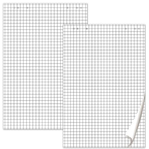 Блокнот для флипчарта BRAUBERG, 20 листов, клетка, 67,5х98 см, 80 г/м2 - фото 1 - id-p116404976