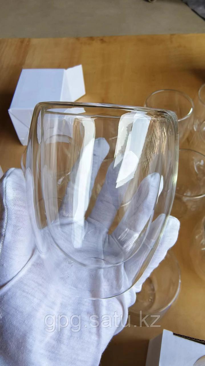Стеклянный стакан с двойными стенками - фото 6 - id-p116405079