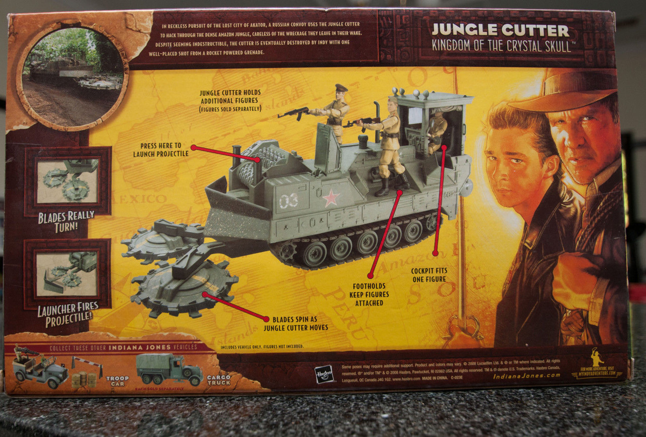 *Indiana Jones Movie Hasbro Basic Vehicle Jungle Cutter - фото 2 - id-p116284722
