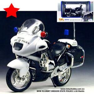 1/18 Maisto Металлический модель мотоцикла BMW R 1100 RT Полиция - фото 3 - id-p116284699