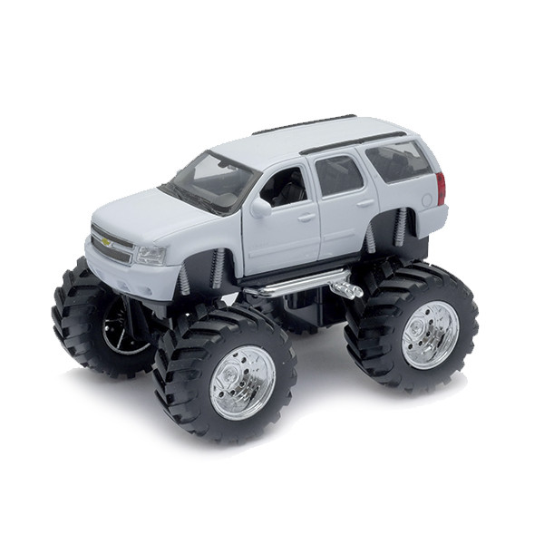 1/34 Welly Металлическая модель "Big Wheels" Chevrolet Tahoe 2008, фото 1