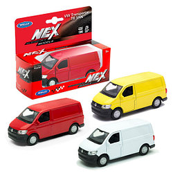 1/34 Welly Металлическая модель Volkswagen Transporter T6 VAN