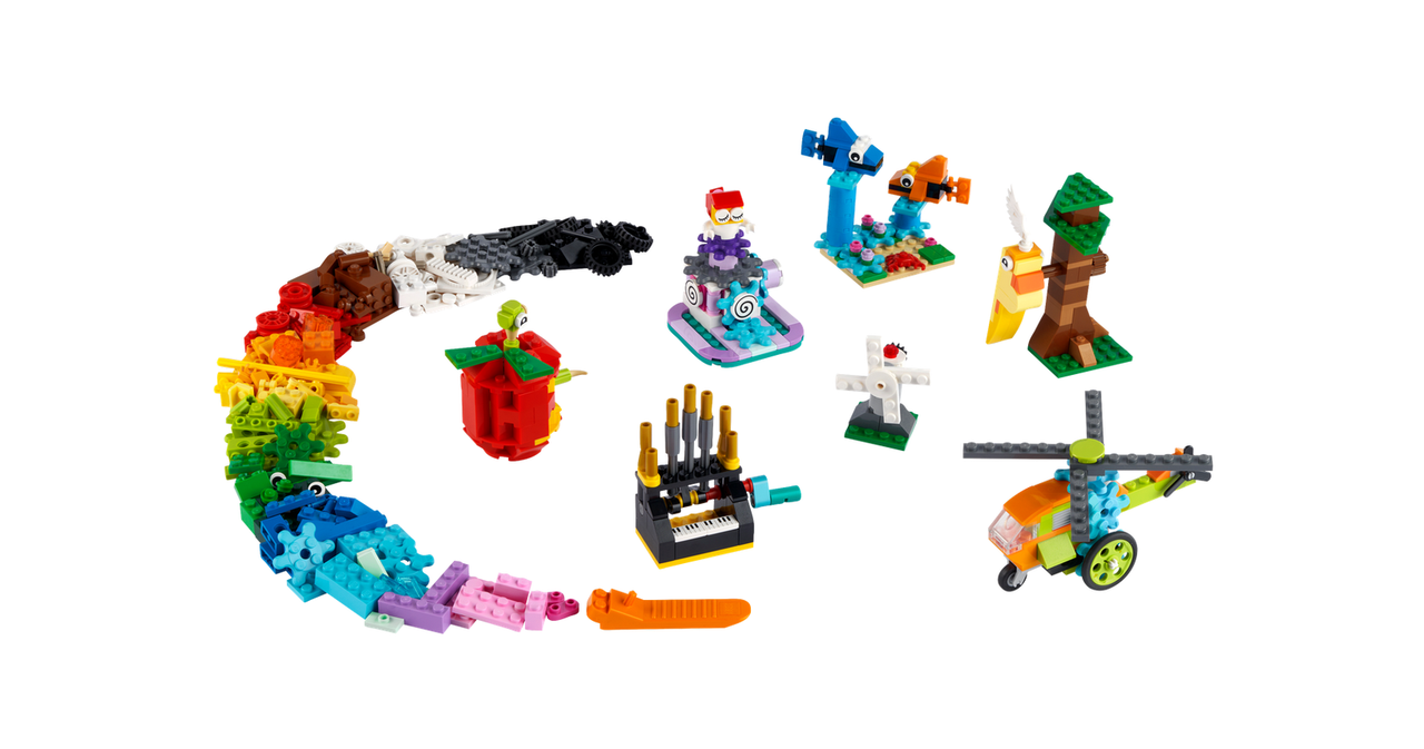 11019 Lego Classic Кубики и функции, Лего Классика - фото 3 - id-p116281593