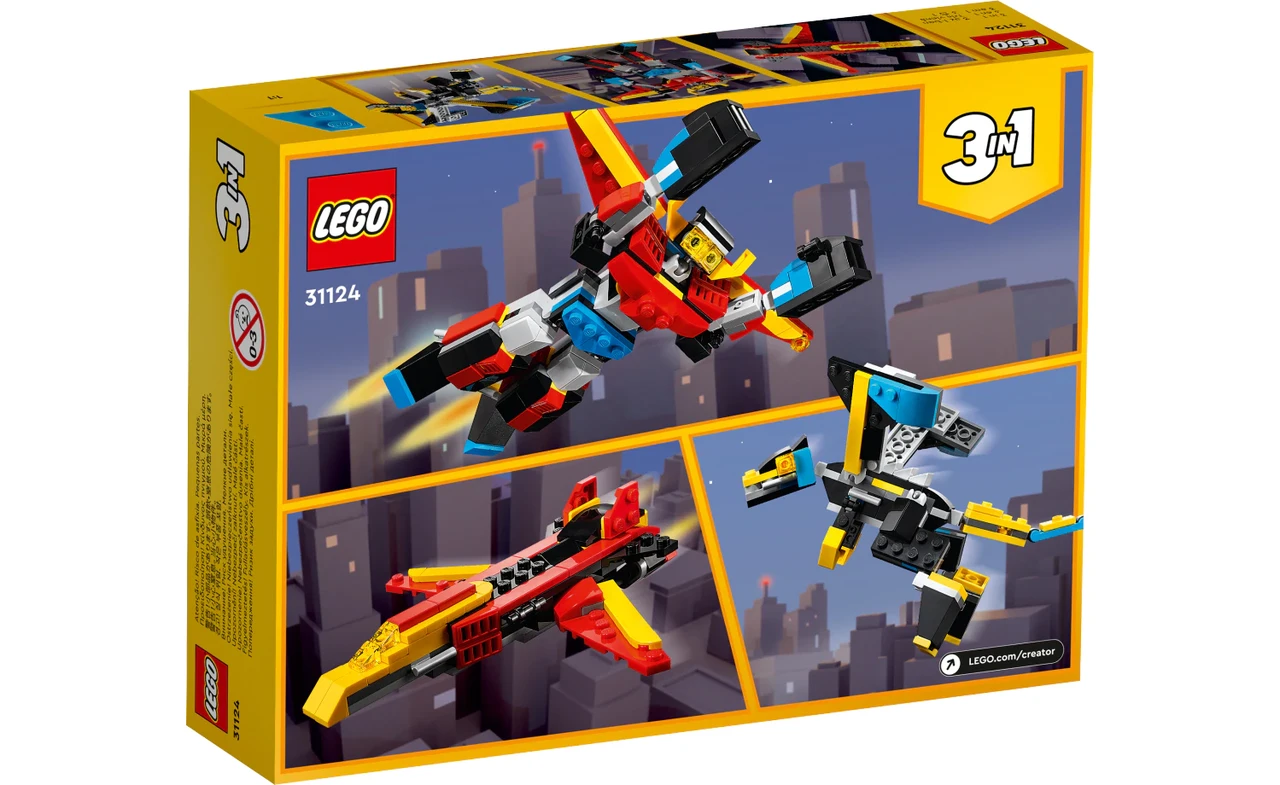 31124 Lego Creator Суперробот, Лего Креатор - фото 2 - id-p116281444