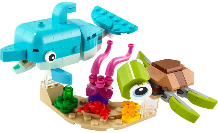 31128 Lego Creator Дельфин и черепаха, Лего Креатор - фото 5 - id-p116281435