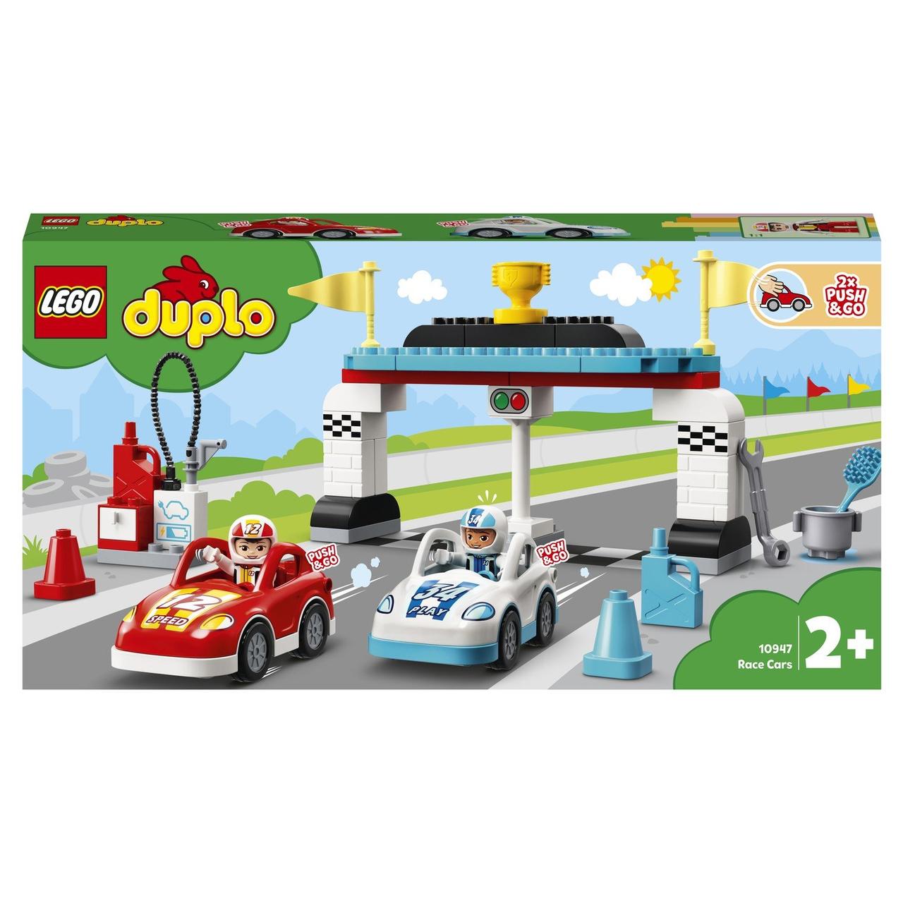 10947 Lego Duplo Гоночные машины, Лего Дупло, фото 1