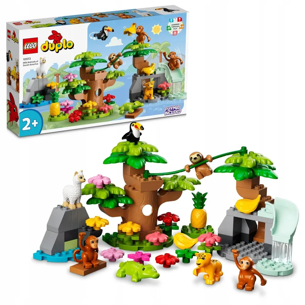 10973 Lego Duplo Дикие животные Южной Америки, Лего Дупло