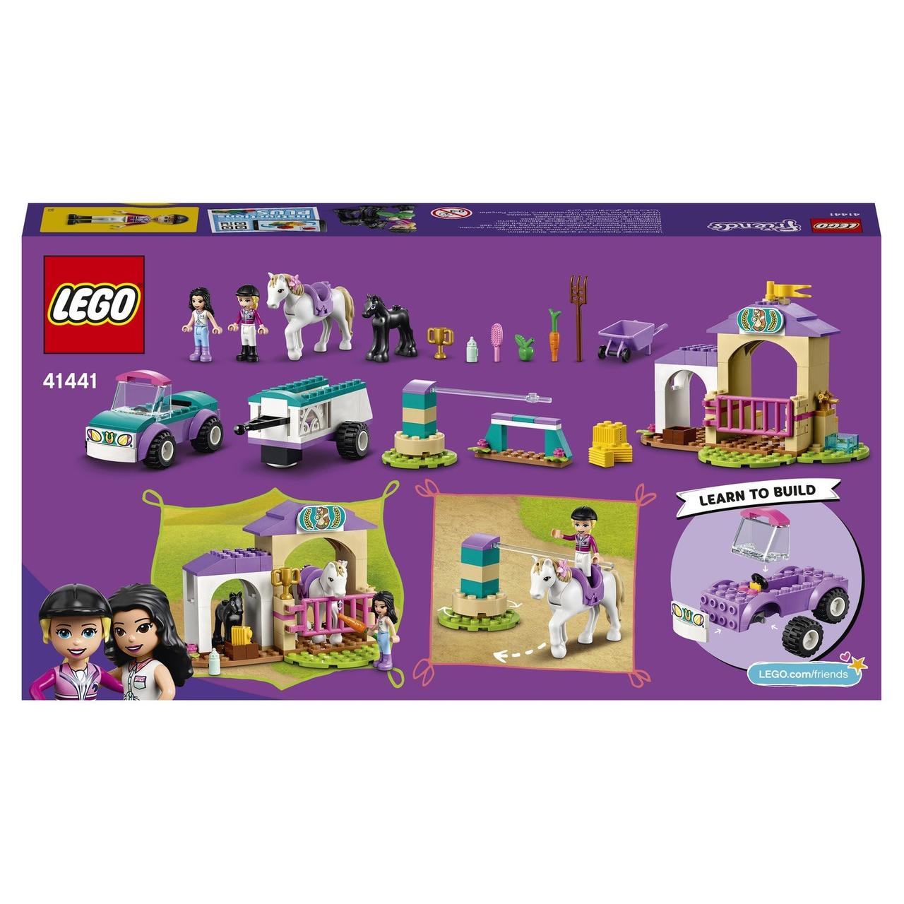 41441 Lego Friends Тренировка лошади и прицеп для перевозки, Лего Подружки - фото 2 - id-p116281210