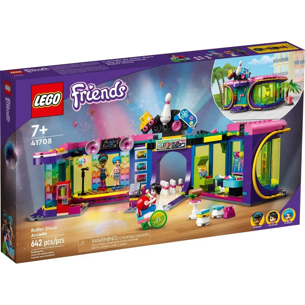 41708 Lego Friends Диско-аркада для роллеров, Лего Подружки