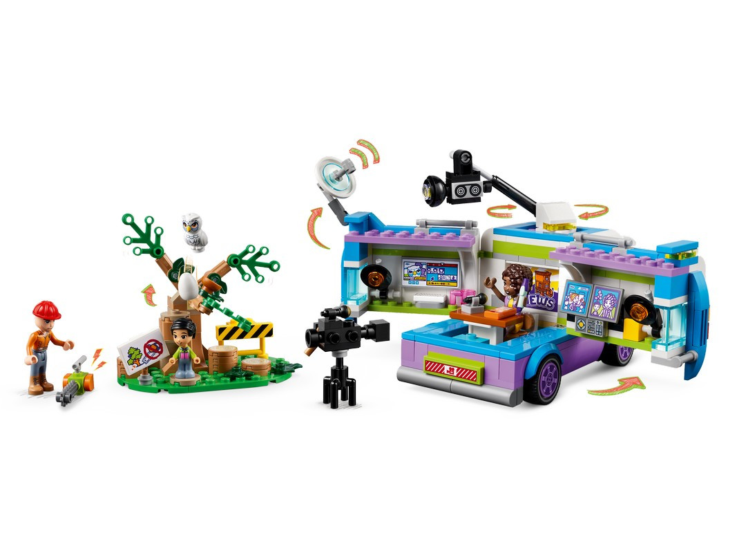 41749 Lego Friends Автомобиль съемочной группы, Лего Подружки - фото 3 - id-p116281116