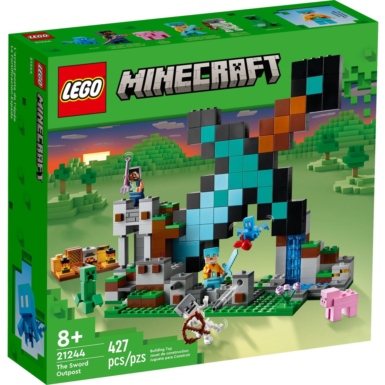 21244 Lego Minecraft Аванпост Меча Лего Майнкрафт