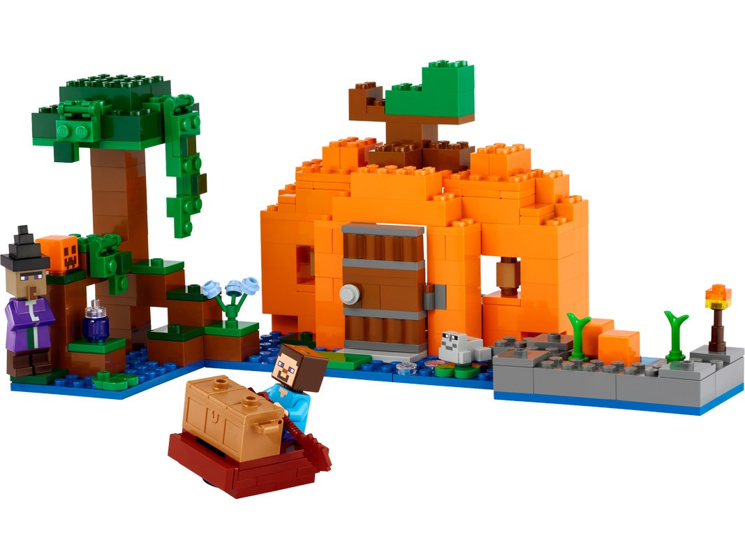 21248 Lego Minecraft Тыквенная ферма Лего Майнкрафт - фото 3 - id-p116281477