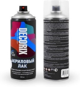 DECORIX лак Лак тон бесцветный, 520 мл