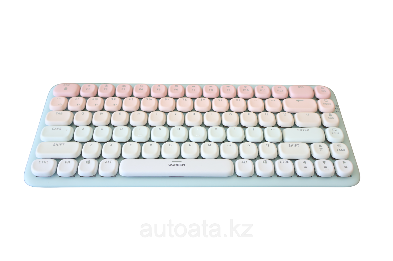Беспроводная Клавиатура Ugreen FUN+ KU101 розовая - фото 4 - id-p116406127